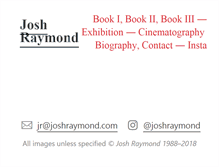 Tablet Screenshot of joshraymond.com